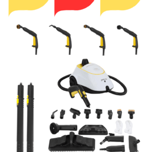 PURE ES P501 5 Bar Yüksek Basınçlı Buharlı Temizleyici BEYAZ