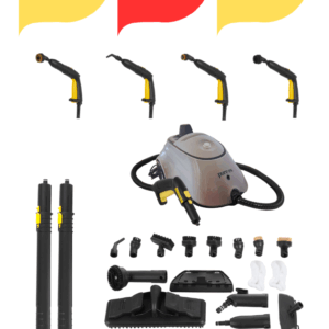 PURE ES P501 5 Bar Yüksek Basınçlı Buharlı Temizleyici Gri