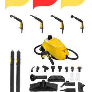 PURE ES P501 5 Bar Yüksek Basınçlı Buharlı Temizleyici SARI