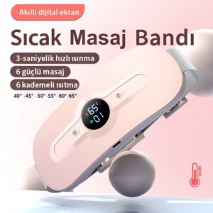 Pure ES Akıllı Regl Masaj Aleti Isıtıcılı ve Bel Masaj Kemeri 3 Renk